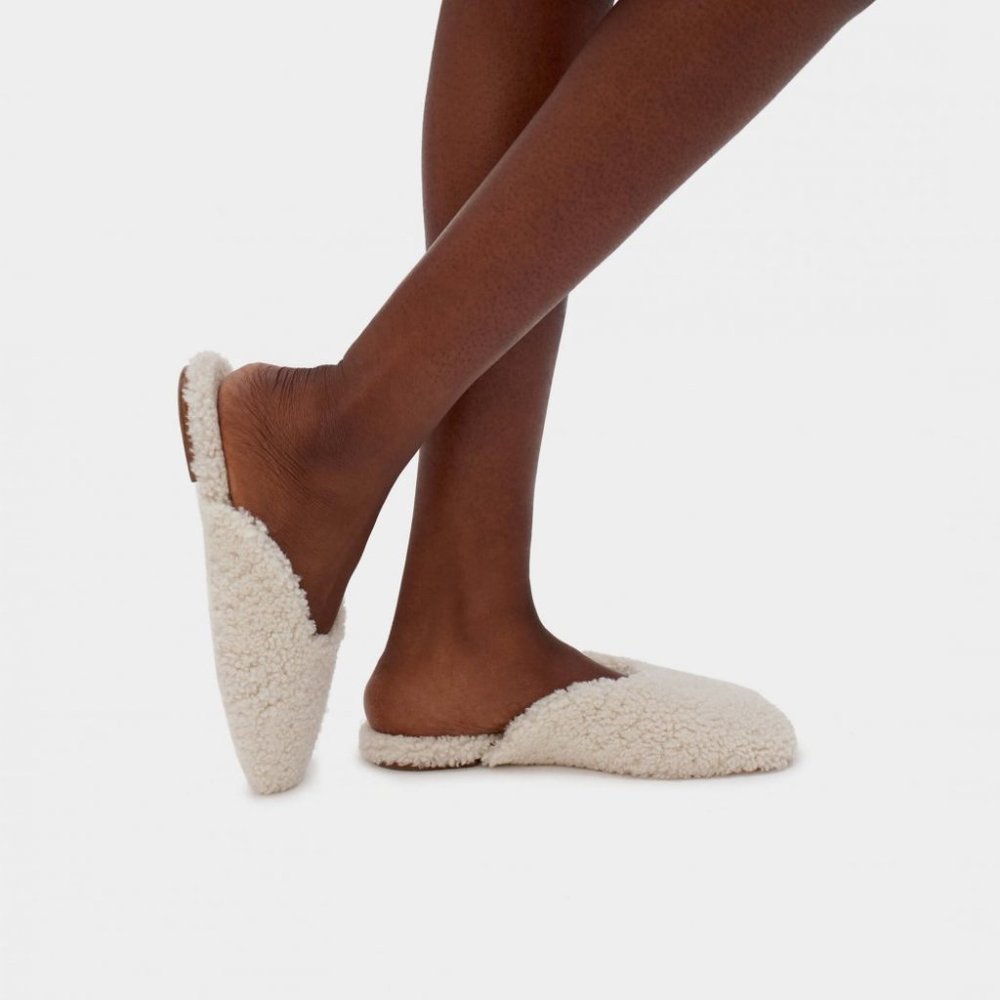 Sleeper Cream Sheepskin Slippers